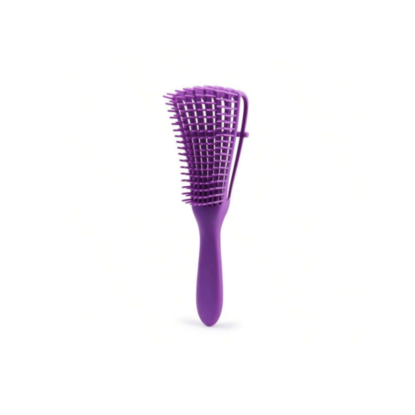 Yaz Collections - Hair Brush (PURPLE) JS0521 by JS Organics, flexible detangling hair brush for all hair types.