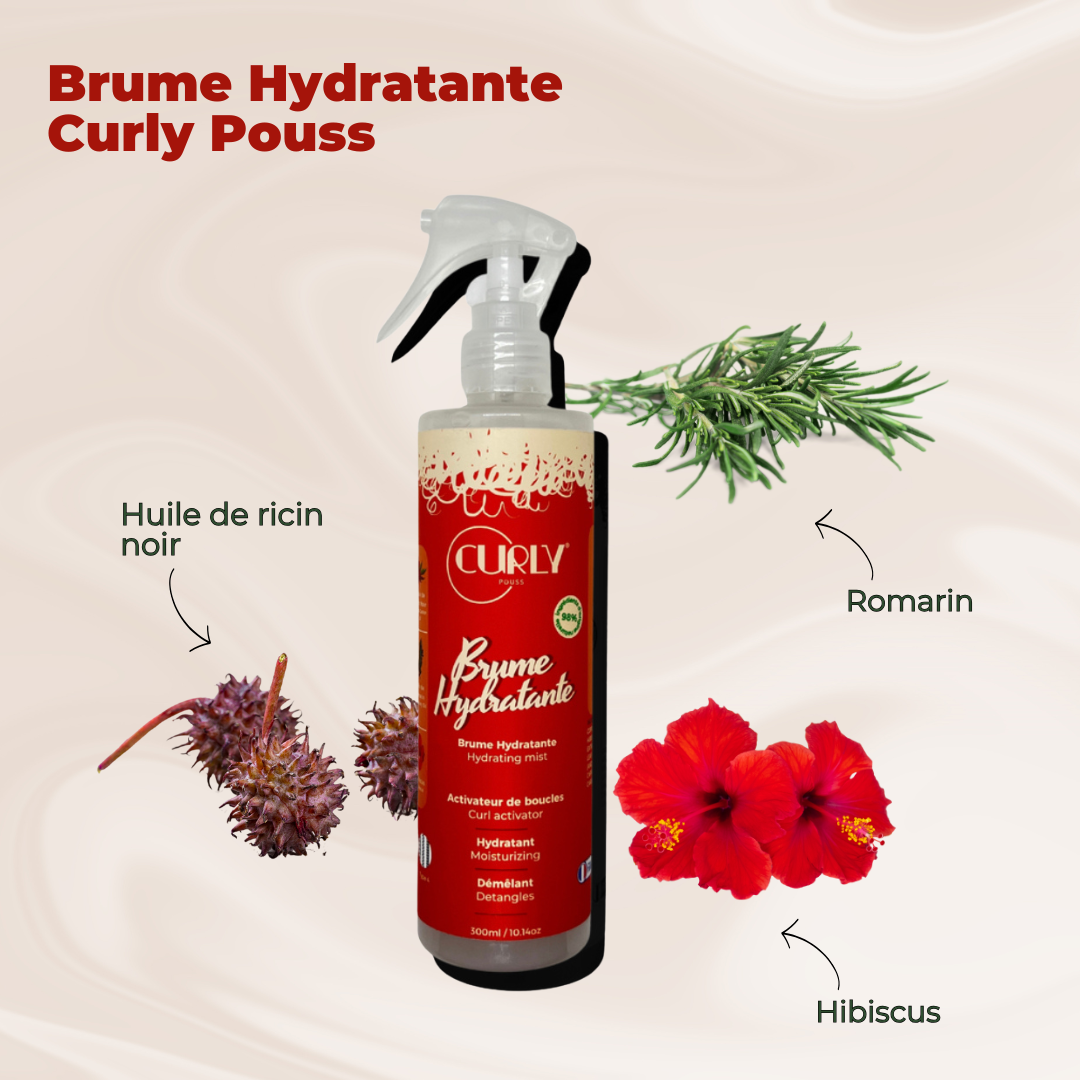 Curly Pouss - Brume Hydratante 300ml