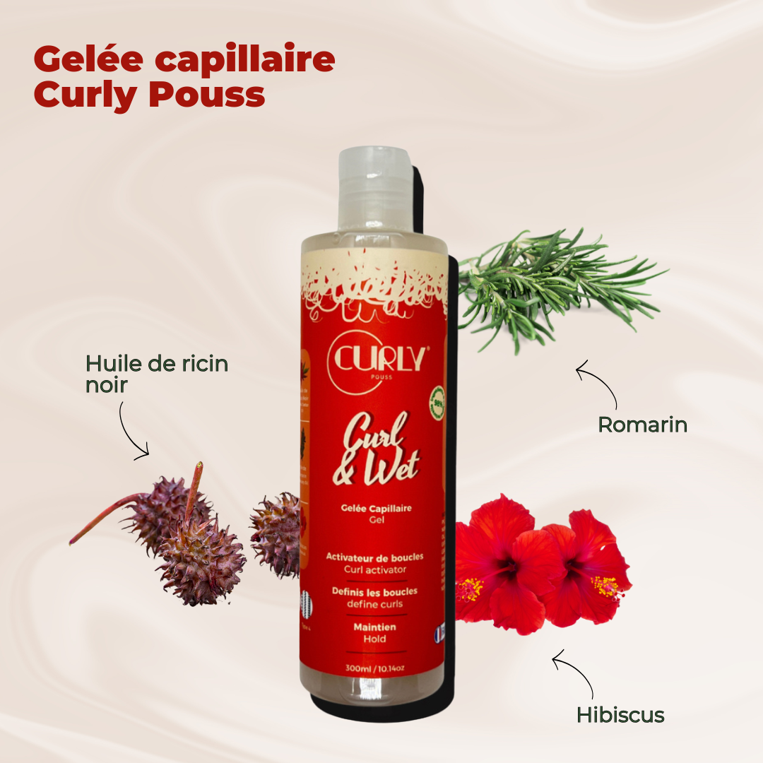 Curly Pouss - Gelée Curl & Wet – Définition & Hydratation - JS Organics