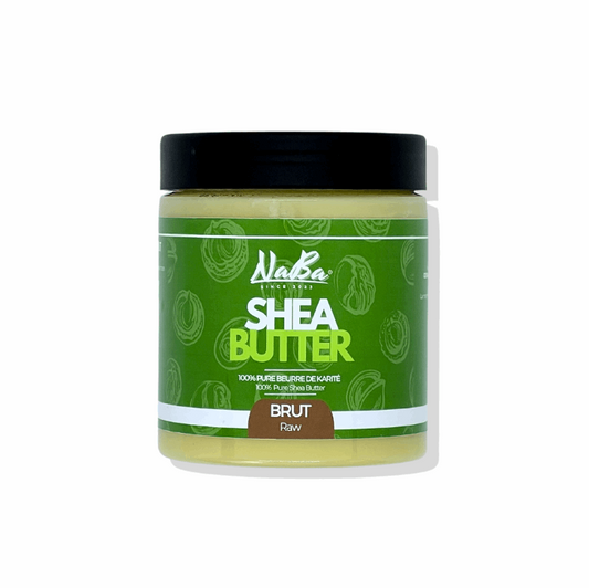 Naba - Beurre de Karité 100% BRUT 250ml - JS Organics