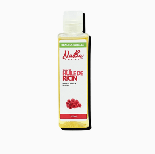 Naba - 100% Naturelle Huile de Ricin 100ml - JS Organics