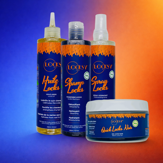 Pack Locksy Pouss Gel Noir