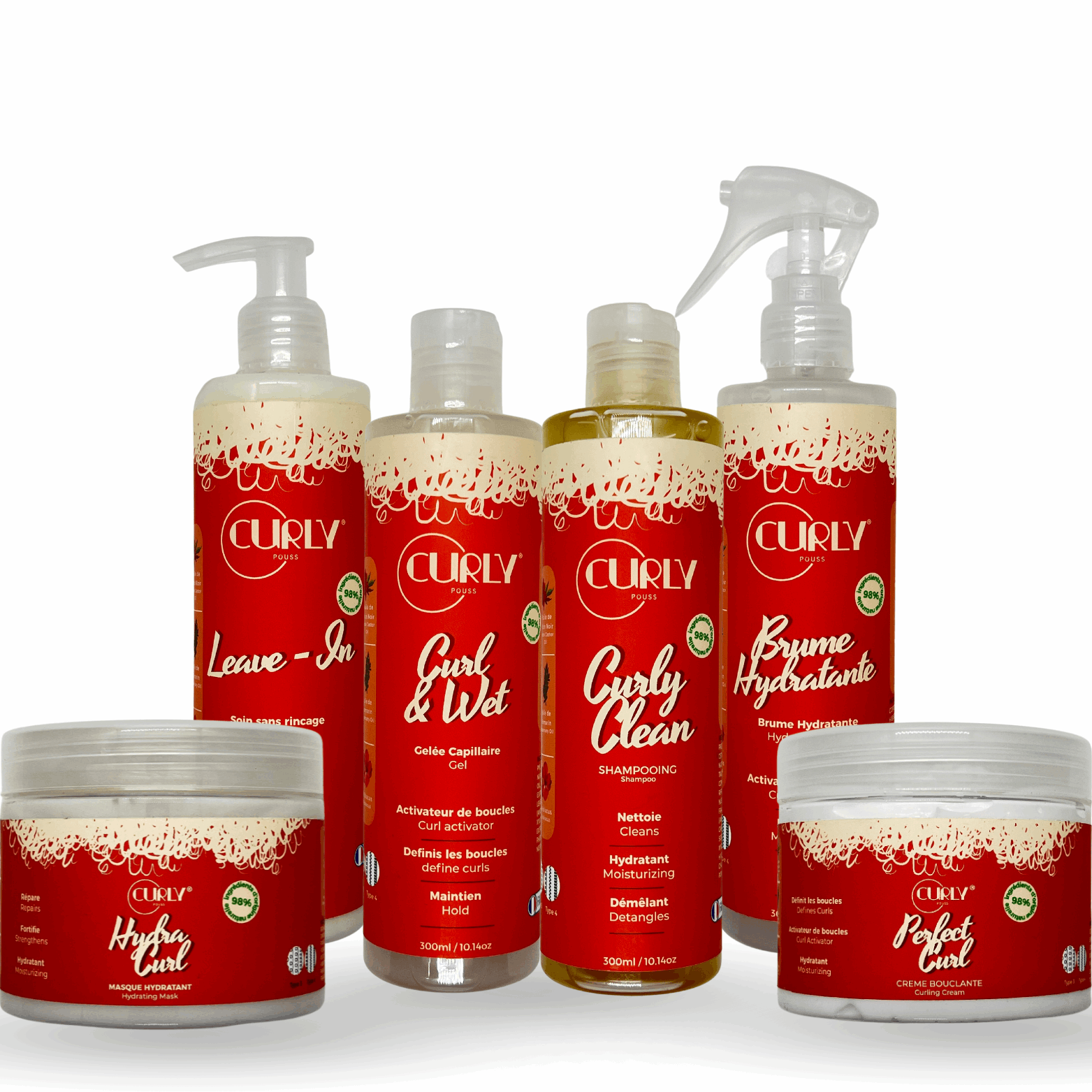 Pack Curly Pouss